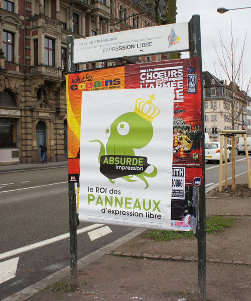 Affichage Libre Quai Dietrich Strasbourg