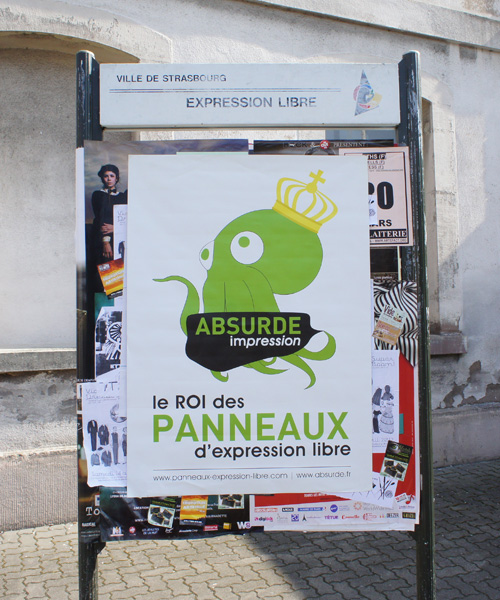 Panneaux expression libre lausanne